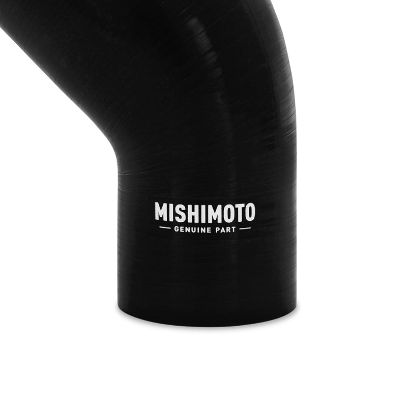 Mishimoto Silicone Reducer Coupler 45 Degree 3in to 3.25in - Black - #MMCP-R45-30325BK