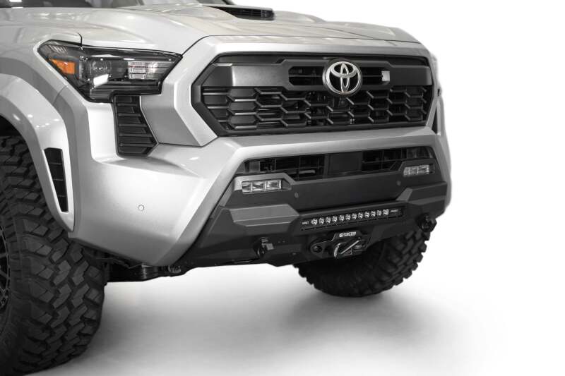 Addictive Desert Designs for 2024 Toyota Tacoma Stealth Center Mount Winch Front Bumper