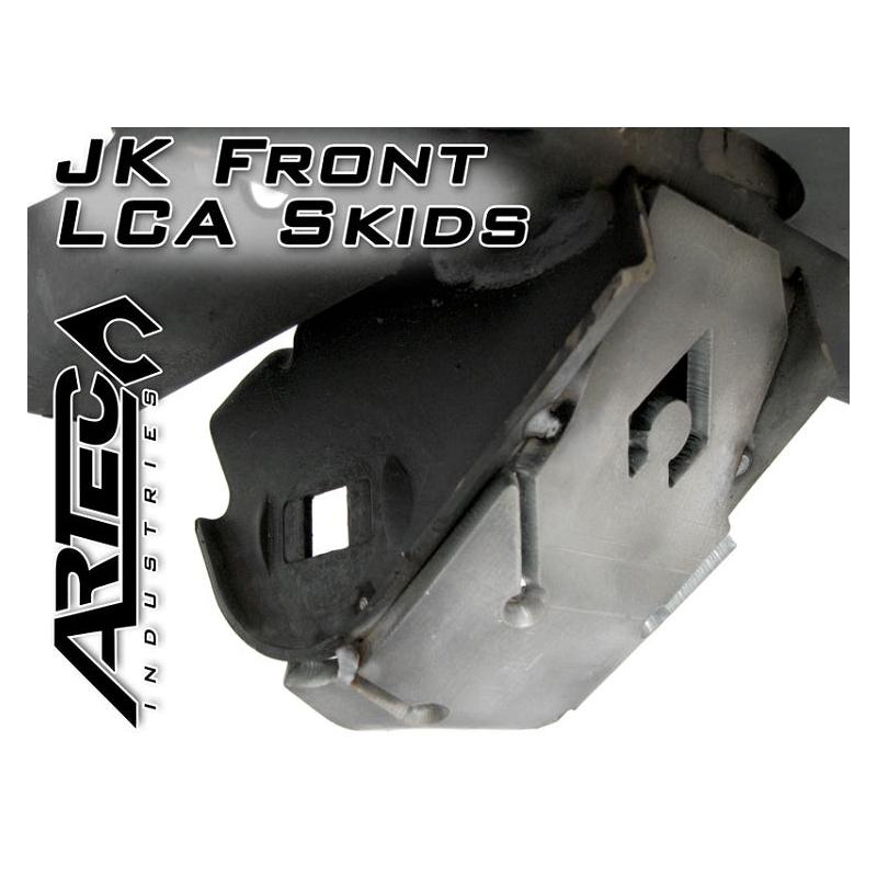 Artec Industries JK4404 Front LCA Skid Plates for 2007-2018 Jeep Wrangler JK