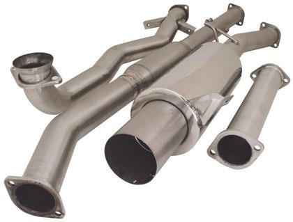 Turbo XS 02-07 WRX-STi Catback Exhaust Blued Tips