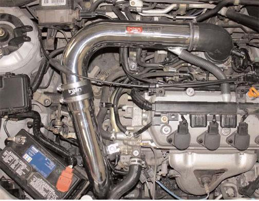 Injen 01-05 Civic Dx Lx Ex AT& MT Polished Cold Air Intake - #SP1567P