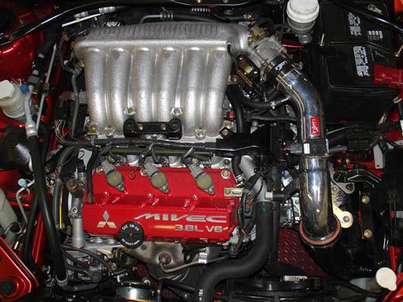 Injen 06-09 Eclipse 3.8L V6 Polished Cold Air Intake - #SP1873P