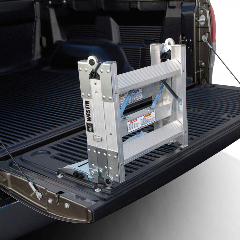 Westin 10-3000 Truck-Pal Tailgate Ladder Aluminum