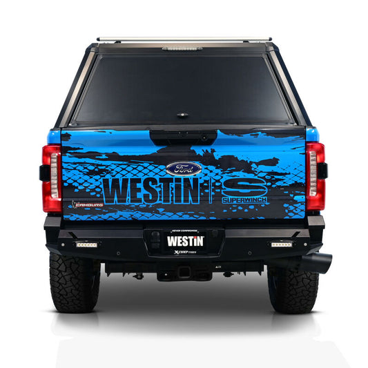 Westin 16-14685 EXP Truck Cap Complete Kit for 2023-2026 Ford F-250/350 Crew Cab 6.8ft Bed Black