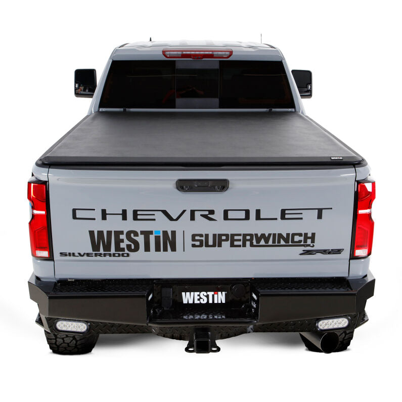 Westin 19-13995 Soft Roll Tonneau Cover for 2020-2026 Chevrolet Silverado / GMC Sierra Black