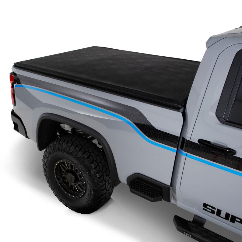 Westin 19-13995 Soft Roll Tonneau Cover for 2020-2026 Chevrolet Silverado / GMC Sierra Black