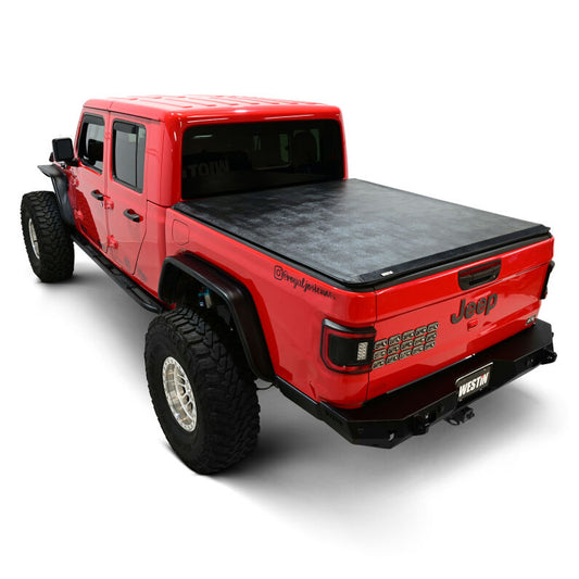 Westin 19-14165 Soft Roll Tonneau Cover for 2020-2026 Jeep Gladiator JT 5ft. Bed Black