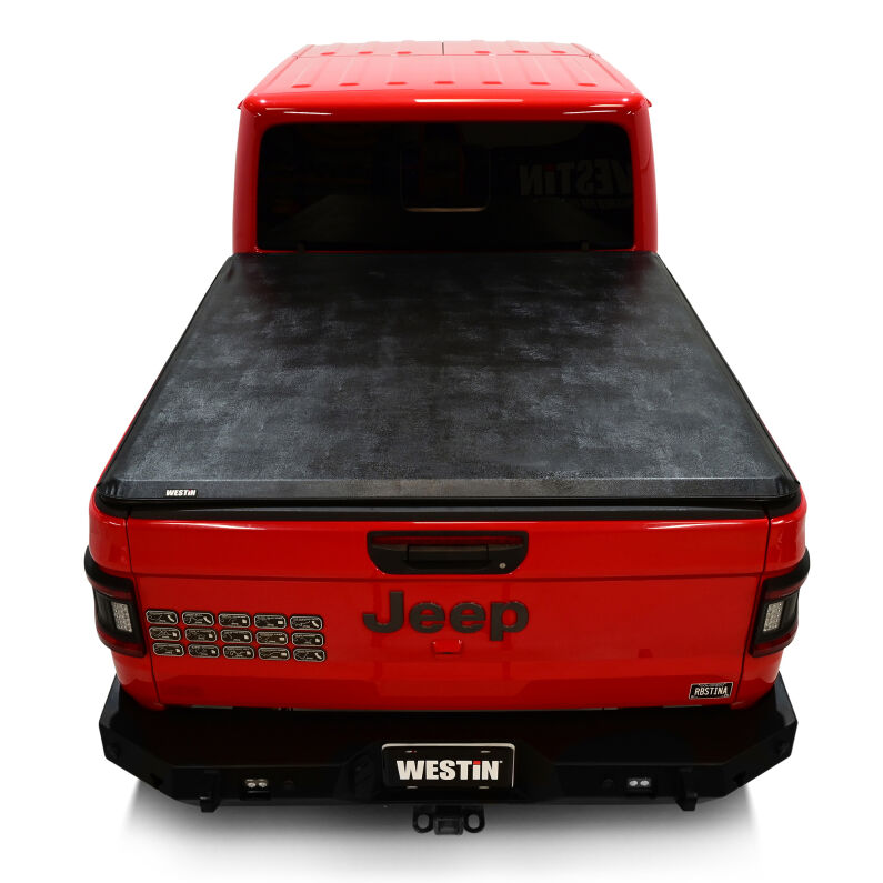 Westin 19-14165 Soft Roll Tonneau Cover for 2020-2026 Jeep Gladiator JT 5ft. Bed Black
