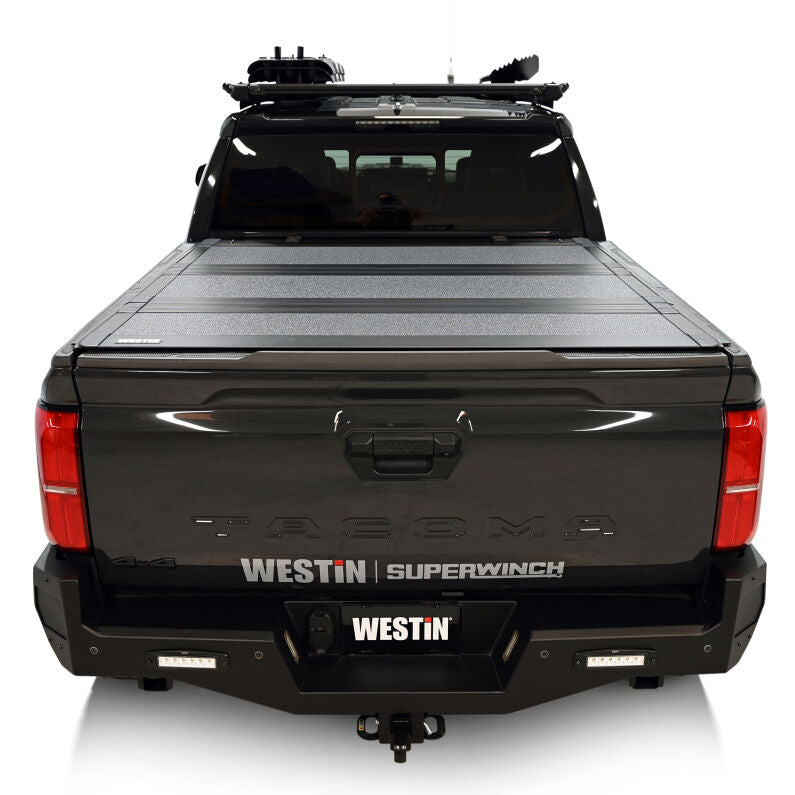 Westin 19-42785 Hard Tri-Fold Tonneau Cover for 2024-2026 Toyota Tacoma 2WD/4WD 5ft. Bed Black