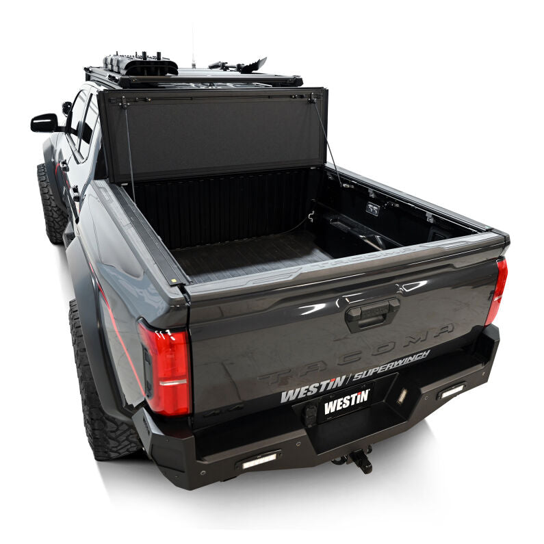 Westin 19-42785 Hard Tri-Fold Tonneau Cover for 2024-2026 Toyota Tacoma 2WD/4WD 5ft. Bed Black