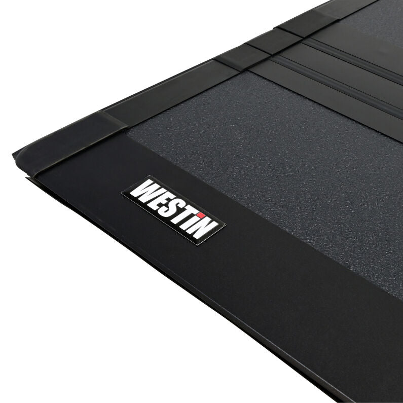 Westin 19-44155 Hard Tri-Fold Tonneau Cover for 2007-2013 Chevrolet/GMC 1500 5ft.8in. Bed Black