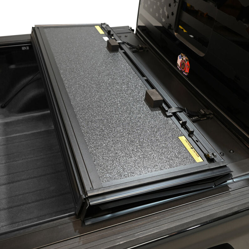 Westin 19-44165 Hard Tri-Fold Tonneau Cover for 2020-2026 Jeep Gladiator JT 4WD 5ft. Bed Black