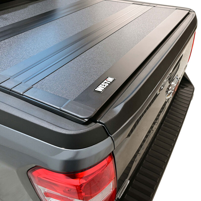 Westin 19-44795 Hard Tri-Fold Tonneau Cover for 2022-2026 Ford Maverick 4WD 4ft. 6in. Bed Black
