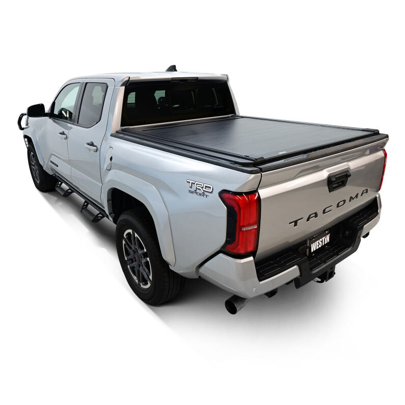 Westin 19-52785 Electric Retractable Tonneau Cover for 2024-2026 Toyota Tacoma 5ft. Bed Black