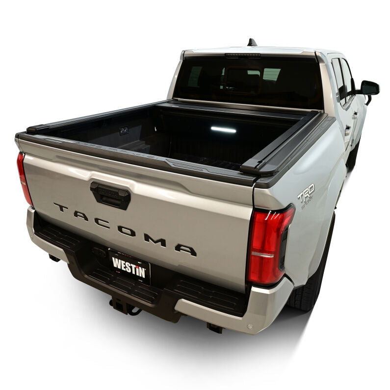 Westin 19-52785 Electric Retractable Tonneau Cover for 2024-2026 Toyota Tacoma 5ft. Bed Black
