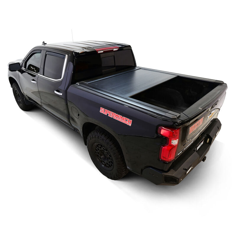 Westin 19-54745 Power Retractable Tonneau for 2019-2026 Silverado/Sierra 1500 Black