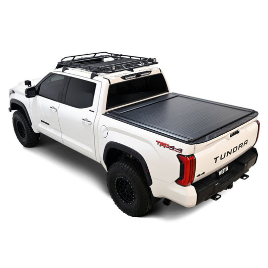 Westin 19-60285 Manual Retractable Tonneau Cover for 2022-2026 Toyota Tundra 5.5ft Bed Black