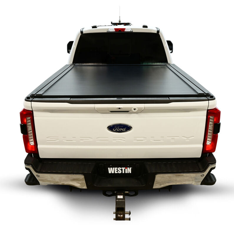 Westin 19-61005 Manual Retractable Tonneau for 2017-2026 Ford F-250/F-350 Black