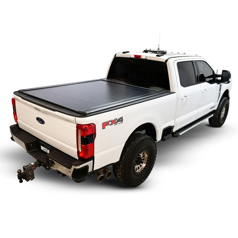 Westin 19-61005 Manual Retractable Tonneau for 2017-2026 Ford F-250/F-350 Black
