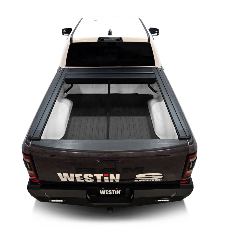 Westin 19-64705 Manual Retractable Tonneau Cover for 2019-2026 Ram 1500 5ft 7in Bed Black