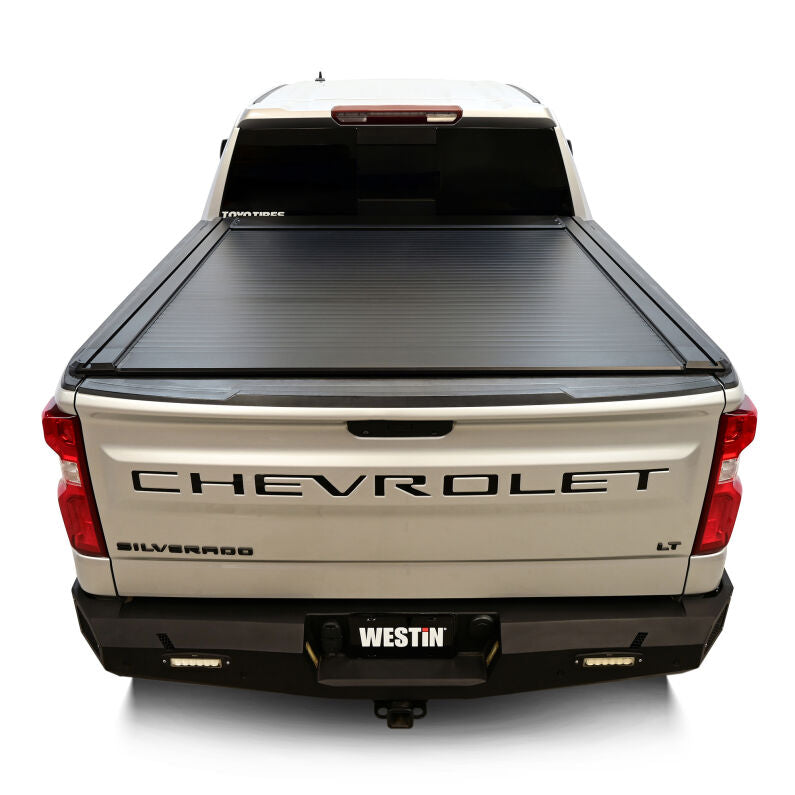 Westin 19-64745 Manual Retractable Tonneau for 2019-2026 Silverado/Sierra 1500 Black