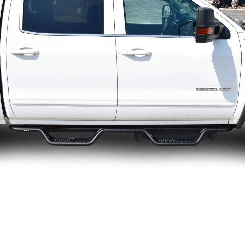Westin 20-11955 Outlaw Drop Nerf Step Bar for 2001-2019 Chevrolet Silverado / GMC Sierra