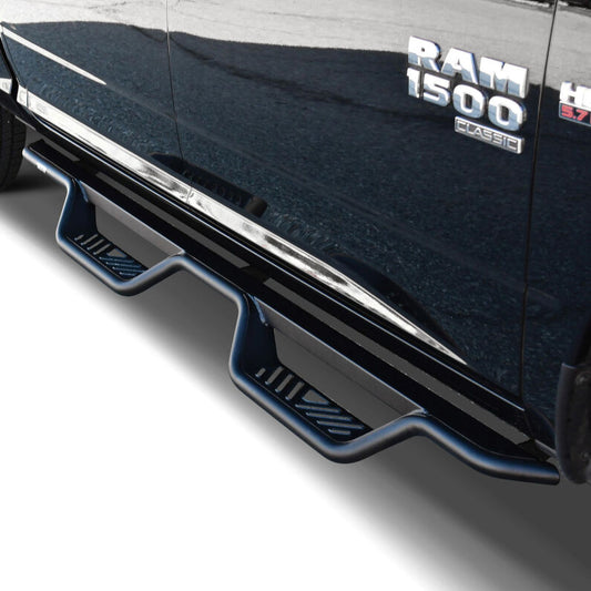 Westin 20-13565 Outlaw Drop Nerf Step Bars for 2009-2026 Ram 1500 Classic Crew Cab Textured Black