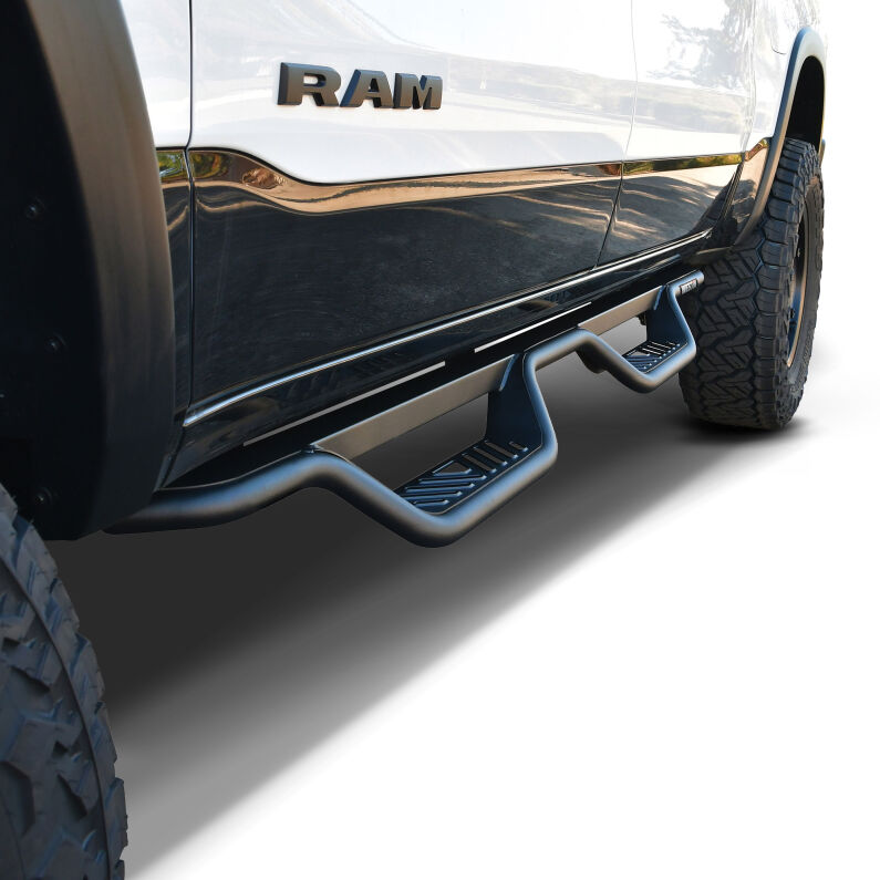 Westin 20-14085 Outlaw Nerf Step Bars for 2019-2026 Ram 1500 Crew Cab Textured Black