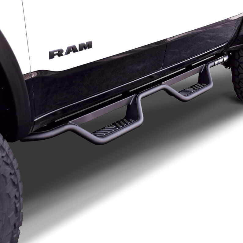 Westin 20-14085 Outlaw Nerf Step Bars for 2019-2026 Ram 1500 Crew Cab Textured Black