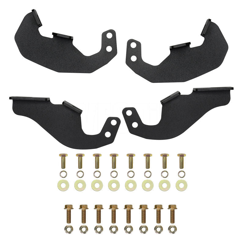 Westin 20-14185 Outlaw Drop Nerf Step Bars for 2021-2026 Ford Bronco 2-Door Textured Black