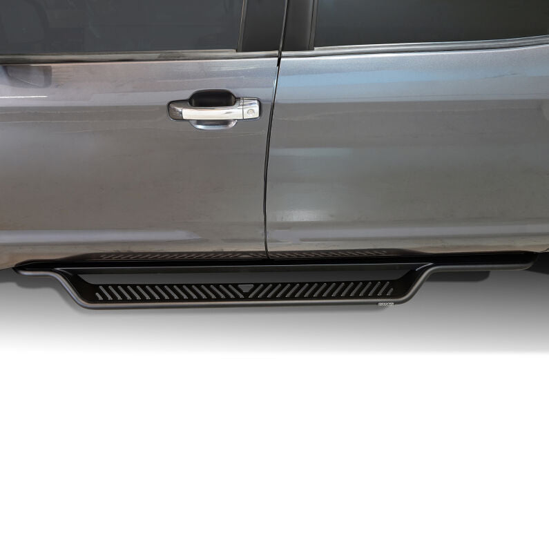 Westin 20-43255 Outlaw Drop Running Boards for 2007-2021 Toyota Tundra CrewMax Cab Textured Black