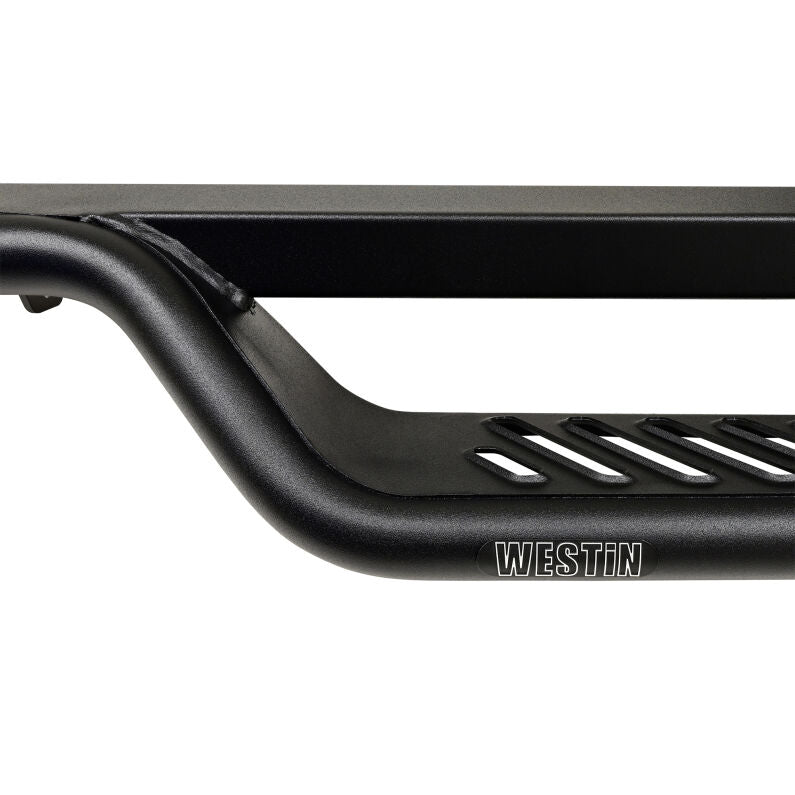 Westin 20-43255 Outlaw Drop Running Boards for 2007-2021 Toyota Tundra CrewMax Cab Textured Black