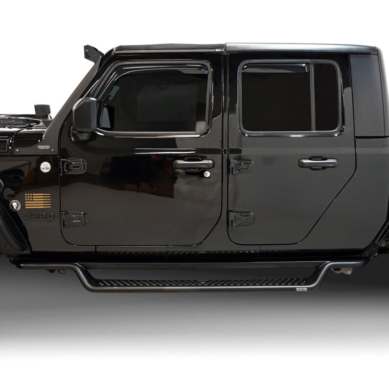 Westin 20-44165 Outlaw Drop Running Boards for 2020-2026 Jeep Gladiator Textured Black