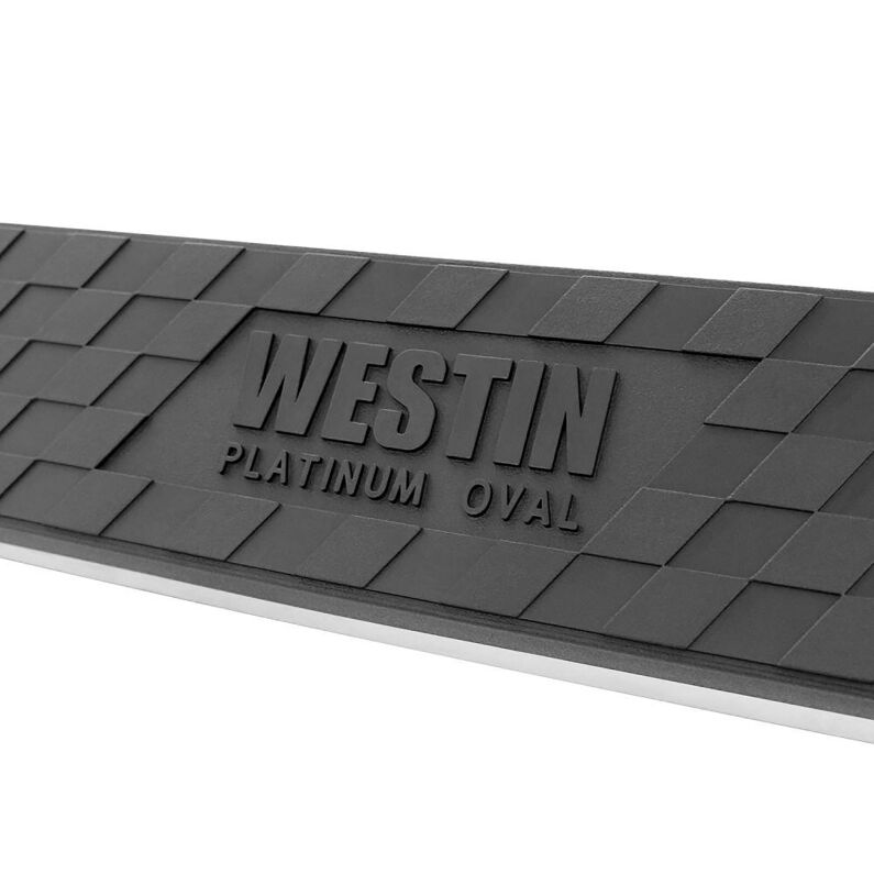 Westin 21-1400 Platinum 4 Oval Nerf Bars for 1999-2014 Chevrolet Silverado / GMC Sierra