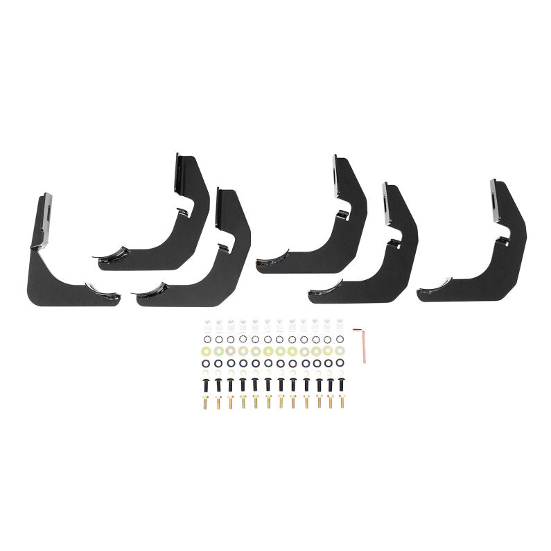 Westin 21-23315 PRO TRAXX 4 Oval Nerf Step Bars Black Wrinkle for 2007-2018 Jeep Wrangler 2-Door