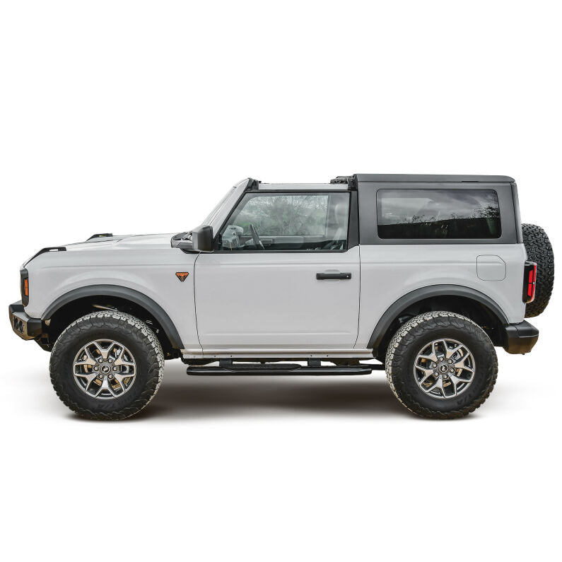 Westin 21-24185 PRO TRAXX 4 Oval Nerf Step Bars for 2021-2026 Ford Bronco Textured Black