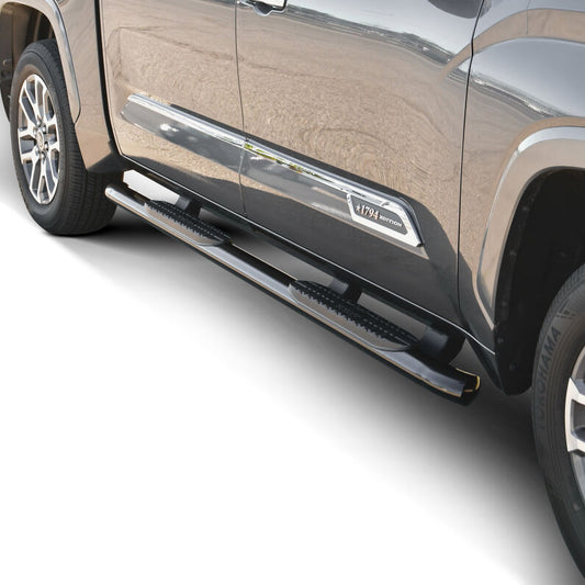 Westin 21-24235 PRO TRAXX 4 Oval Nerf Step Bars for 2022-2026 Toyota Tundra CrewMax Black
