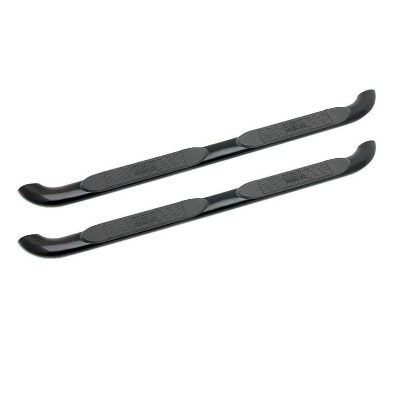 Westin 21-2775 Platinum 4 Oval Nerf Step Bars for 2005-2023 Toyota Tacoma Double Cab Black