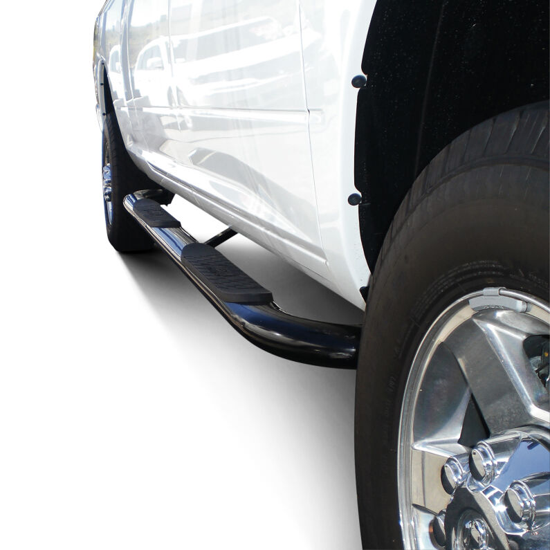 Westin 21-3575 Platinum 4 Oval Nerf Step Bars for 2010-2026 Dodge/Ram 2500/3500 Mega Cab Black