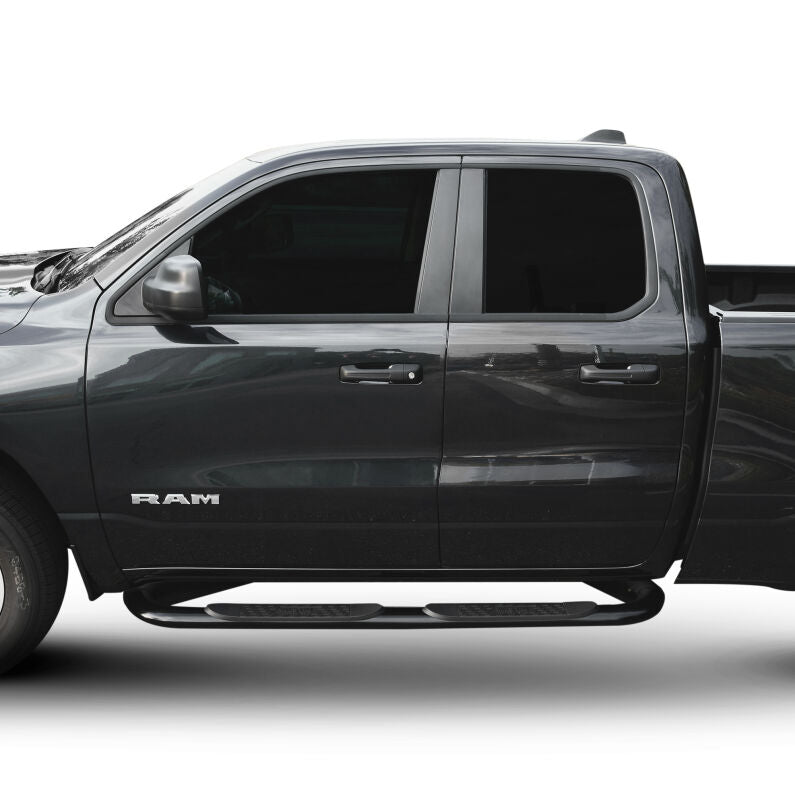 Westin 21-4085 Platinum 4 Oval Nerf Step Bars for 2019-2026 Dodge Ram 1500 Crew Cab Black