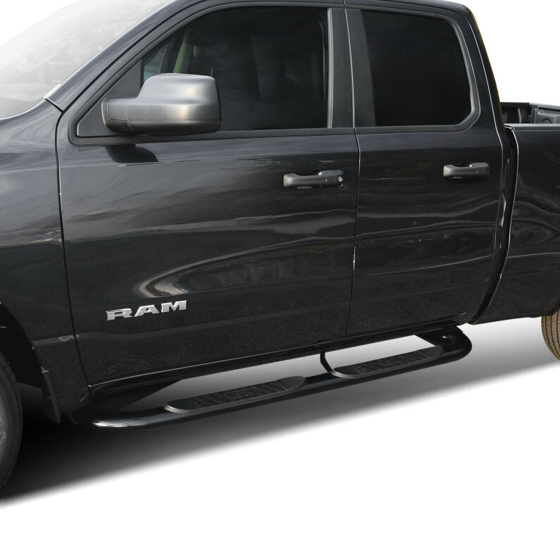 Westin 21-4085 Platinum 4 Oval Nerf Step Bars for 2019-2026 Dodge Ram 1500 Crew Cab Black