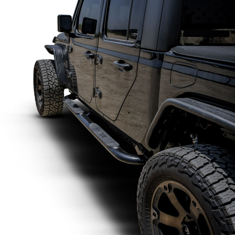 Westin 21-4165 Platinum 4 Oval Nerf Step Bars for 2020-2026 Jeep Gladiator Black