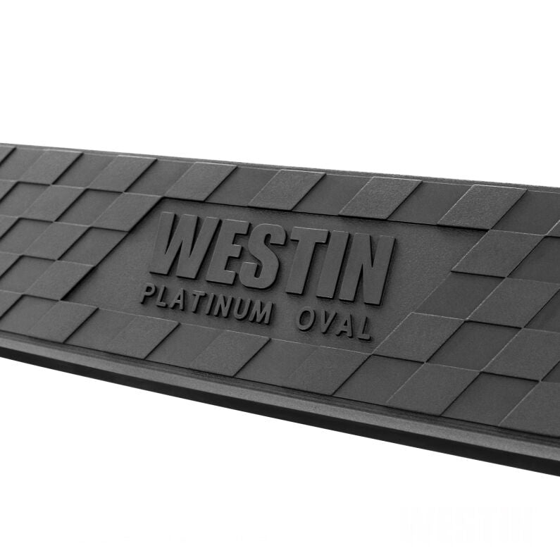Westin 21-4165 Platinum 4 Oval Nerf Step Bars for 2020-2026 Jeep Gladiator Black