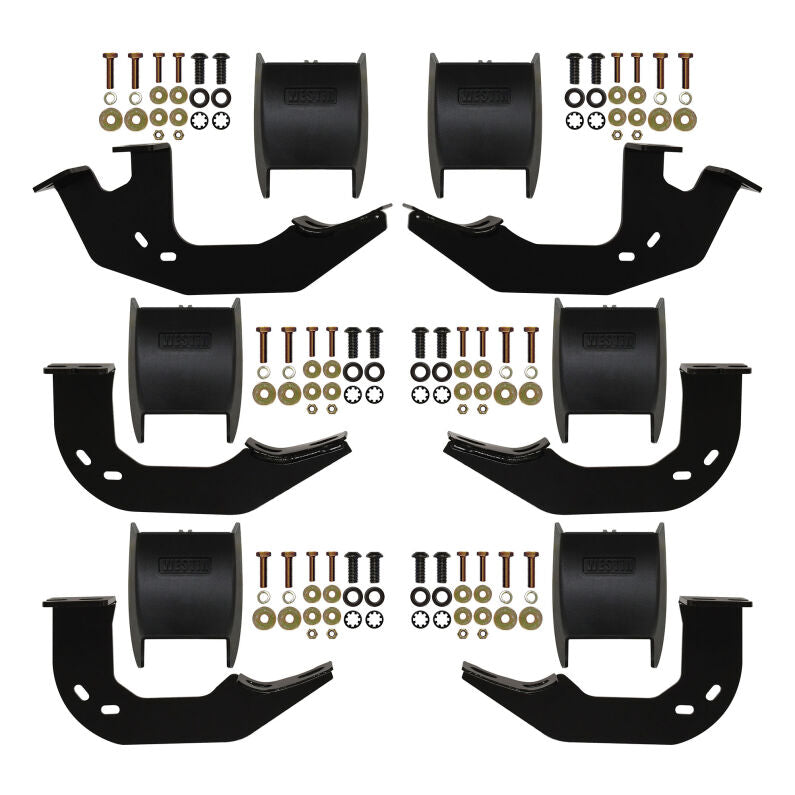 Westin 21-52770 PRO TRAXX 5 Oval Nerf Bars for 2005-2023 Toyota Tacoma Double Cab