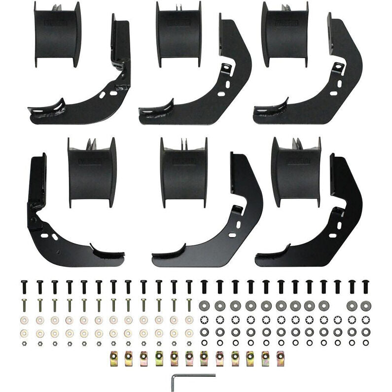 Westin 21-53725 PRO TRAXX 5 Nerf Bars for 2014-2019 Chevrolet Silverado / GMC Sierra Black