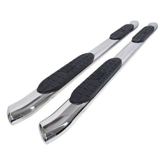 Westin 21-53780 PRO TRAXX 5 Oval Nerf Step Bars for 2025-2026 Toyota 4Runner Polished