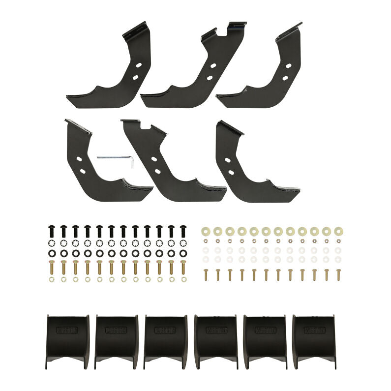 Westin 21-53780 PRO TRAXX 5 Oval Nerf Step Bars for 2025-2026 Toyota 4Runner Polished