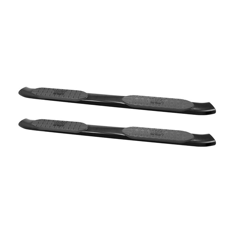 Westin 21-54025 PRO TRAXX 5 Oval Nerf Step Bars for 2016-2024 Nissan Titan XD Crew Cab Black