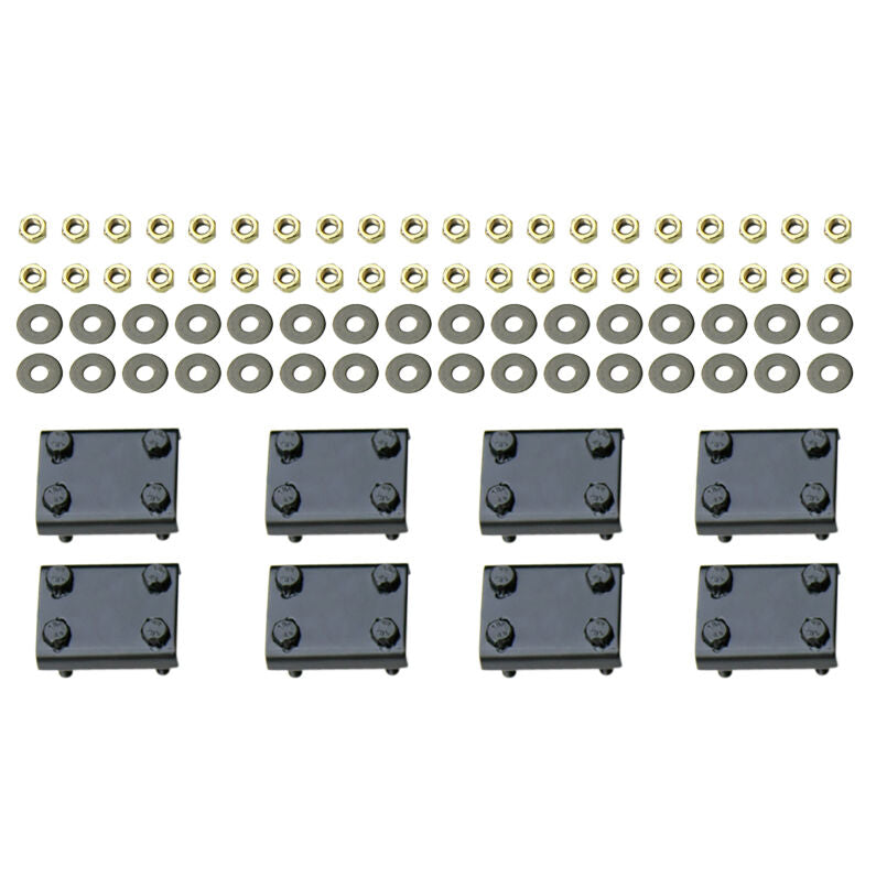 Westin 22-1945 Premier Oval Nerf Step Bar Mount Kit for 2010-2018 Toyota 4Runner Black