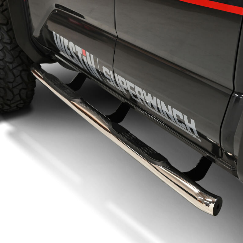 Westin 23-2780 E-Series 3 Nerf Step Bars for 2024-2026 Tacoma Double Cab Stainless Steel